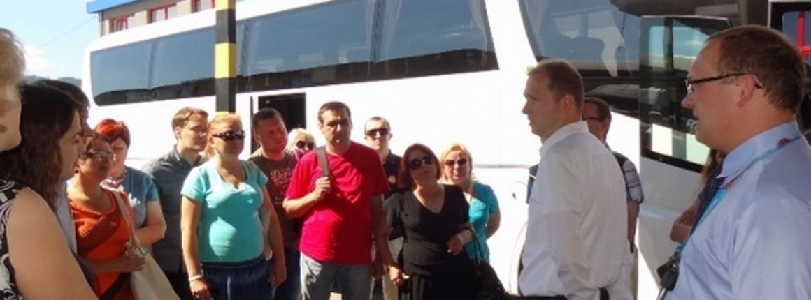 Visit of professors from Ukraine, Russia, Germany, Belgium and Israel as part of UE TEMPUS MMATENG project