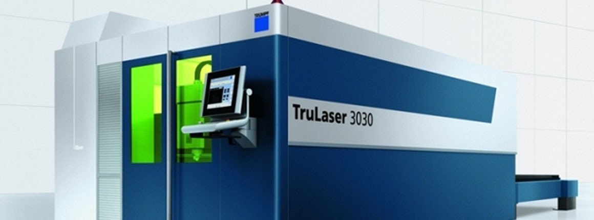 The TruLaser 3030 FIBER laser cutter