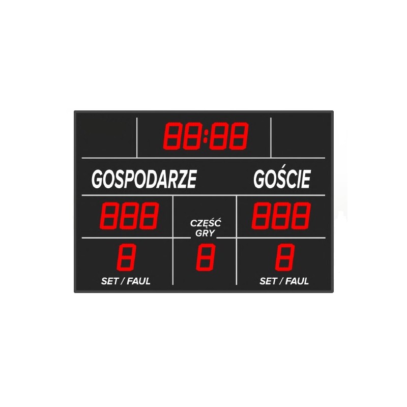 Wireless sports scoreboard ETW 100-201 Wireless sports scoreboard ETW 100-201