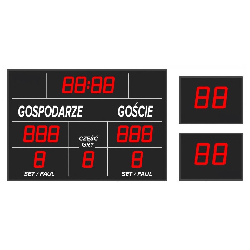 Wireless sports scoreboard ETW 100-203 Wireless sports scoreboard ETW 100-203