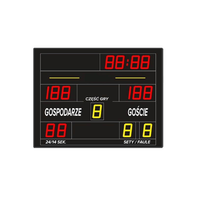 Wireless sports scoreboard ETW 130-30 Wireless sports scoreboard ETW 130-30