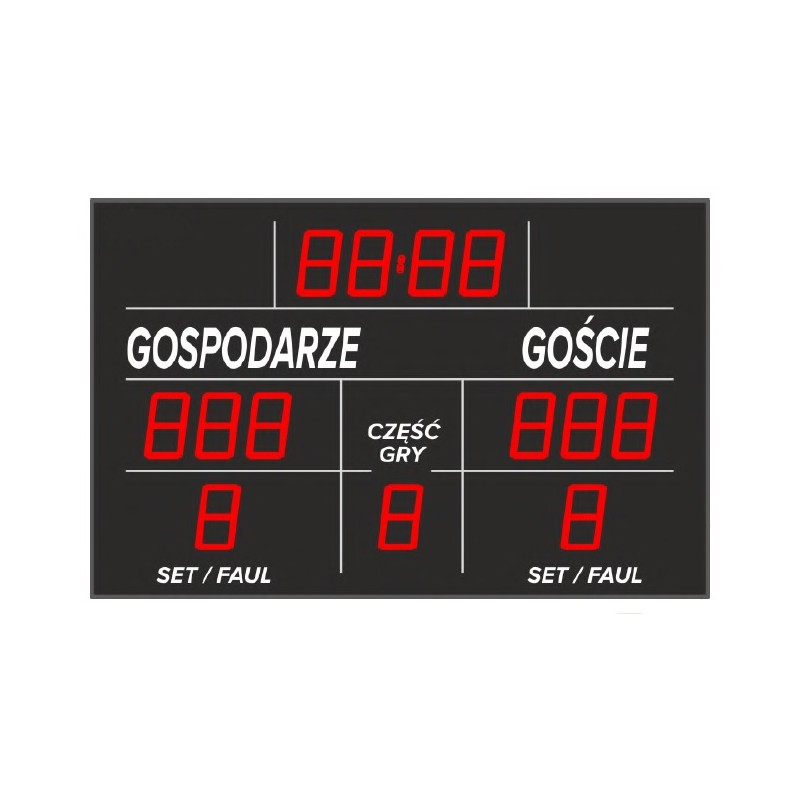 Wireless sports scoreboard ETW 155-301 Wireless sports scoreboard ETW 155-301