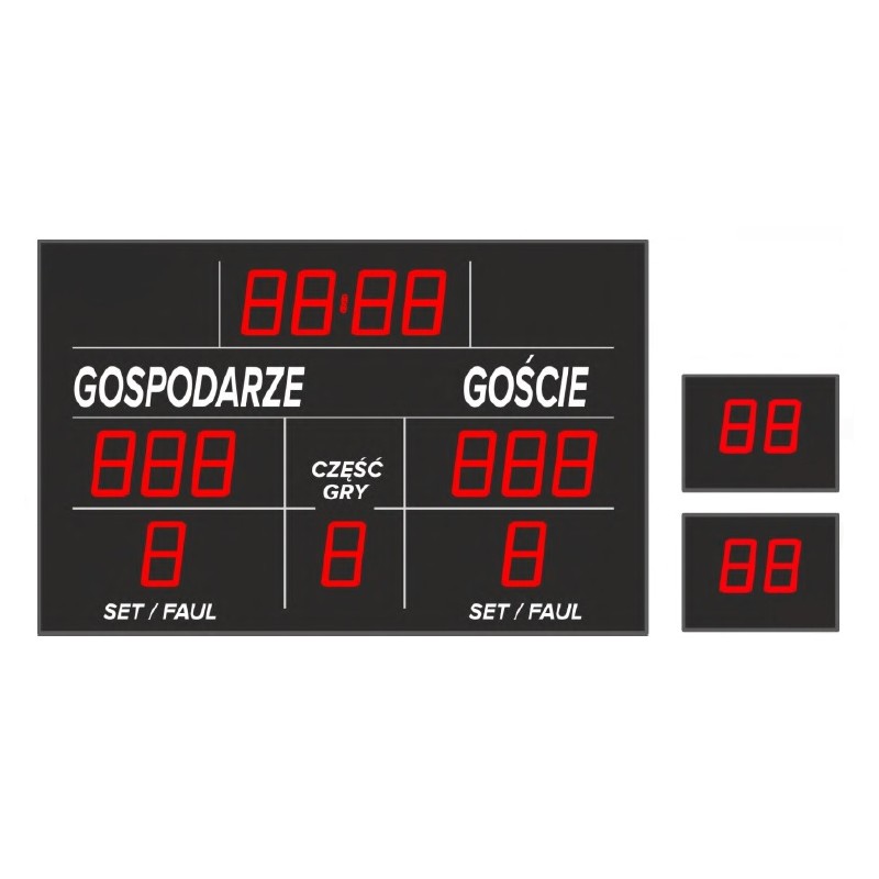 Wireless sports scoreboard ETW 155-303 Wireless sports scoreboard ETW 155-303