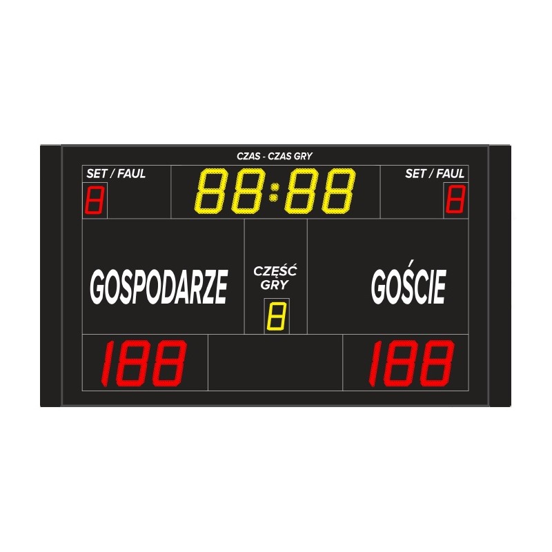 Wireless sports scoreboard ETW 220-110 Wireless sports scoreboard ETW 220-110