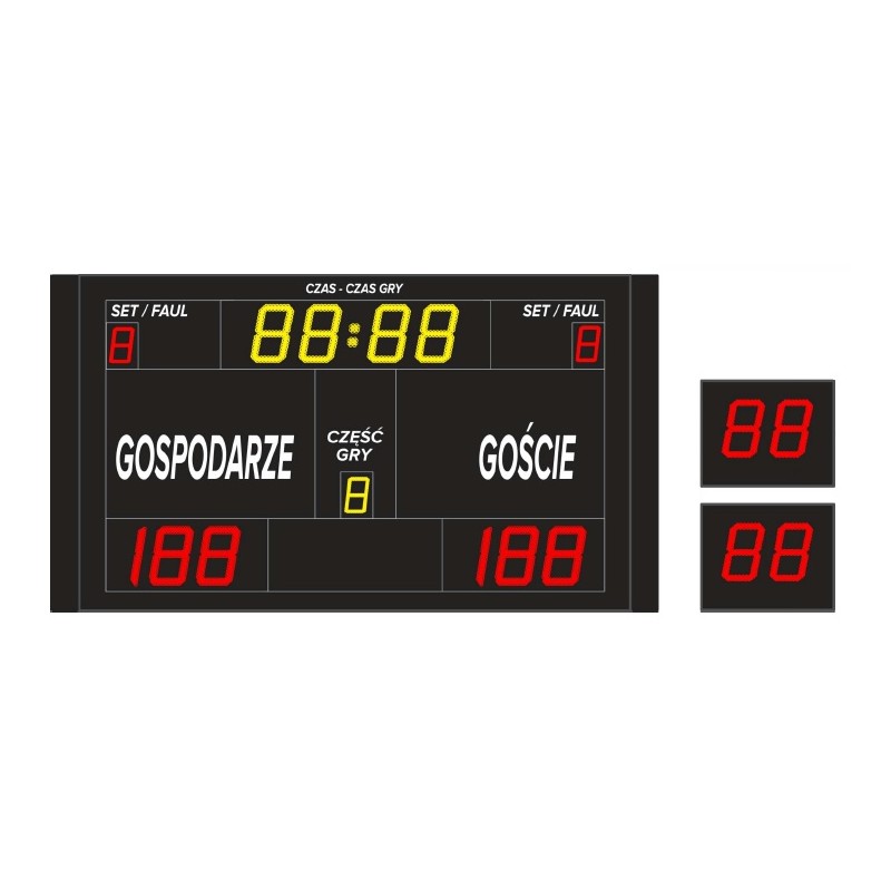 Wireless sports scoreboard ETW 220-160 Wireless sports scoreboard ETW 220-160