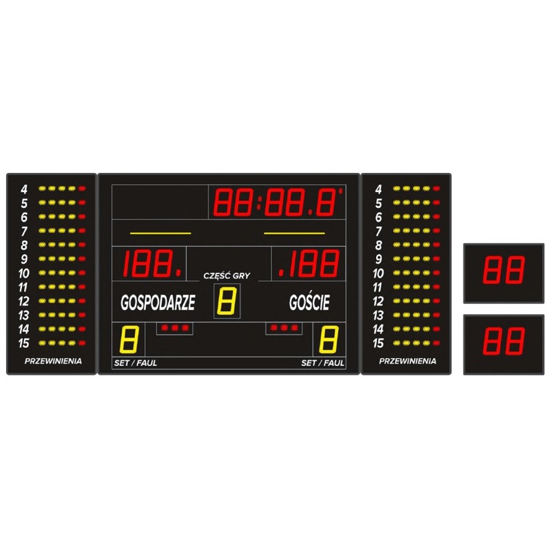 Professional sports scoreboard ETW 240-80 PRO