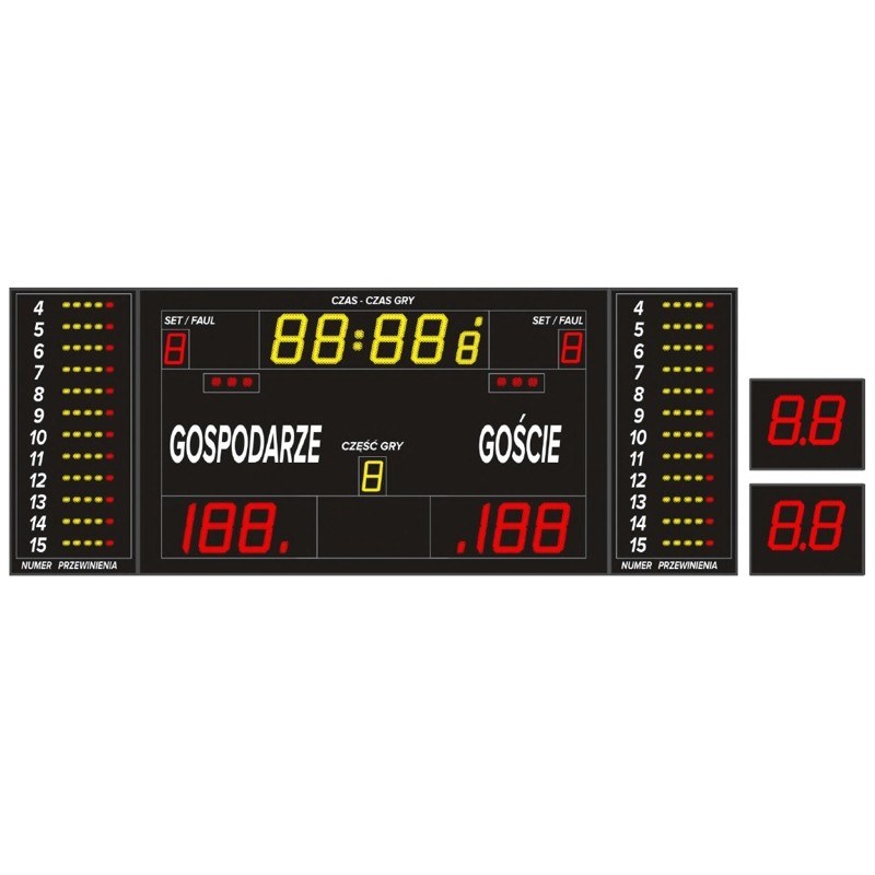 Professional sports scoreboard ETW 320-180 PRO