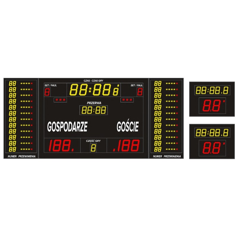 Professional sports scoreboard ETW 340-185 PRO