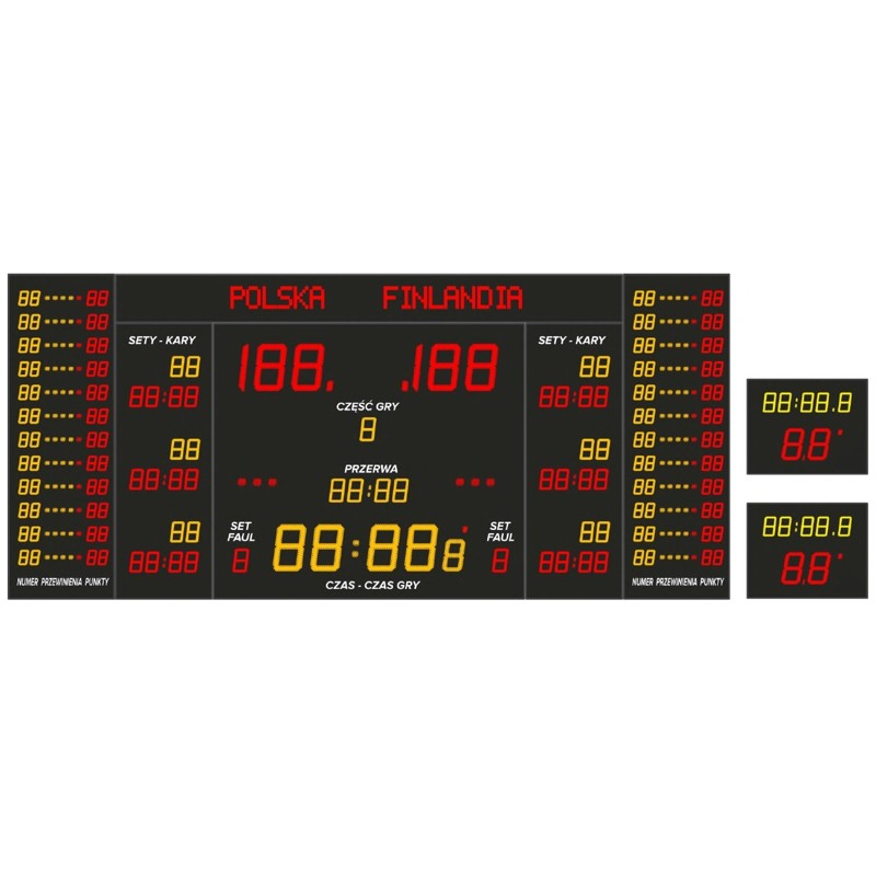 Professional sports scoreboard ETW 500-500-1 PRO