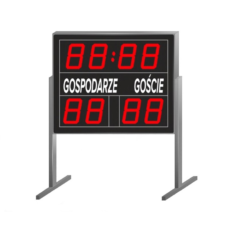 Freestanding scoreboard for outdoor sports fields - ZTW ORLIK Freestanding scoreboard for outdoor sports fields - ZTW ORLIK
