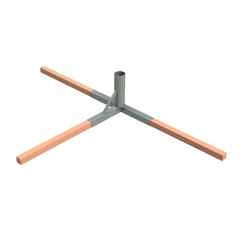 Steel assembly sleeve (Φ 133 mm), hot-dip galvanized, for beach volleyball aluminum post 120x100 mm Steel assembly sleeve (Φ 133 mm), hot-dip galvanized, for beach volleyball aluminum post 120x100 mm