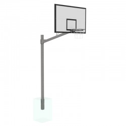 Single-post basketball...