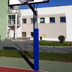 Basketball post protection pad