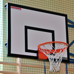 Laminated basketball...