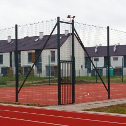 Steel wicket for protection...