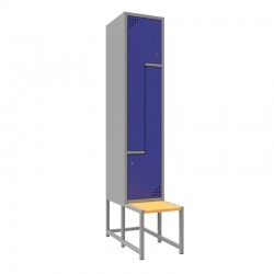 Steel clothes lockers with...
