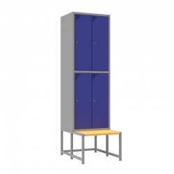 Steel safe locker with 4...