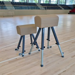 Vaulting buck with height...