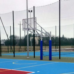 Double-post basketball...