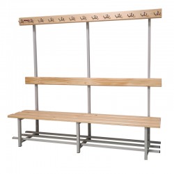 Bench with hangers for...