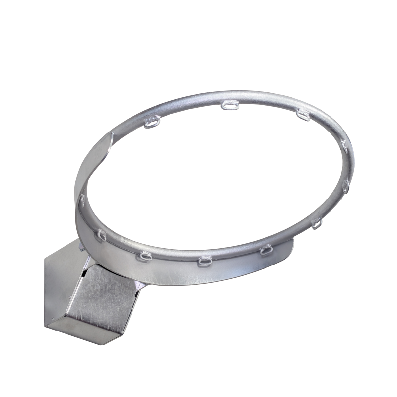 Spring-loaded tilting basketball ring SPRINGMATIC for outdoor use, 12 ...