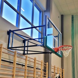 Tilting basketball...