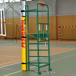 Volleyball umpire stand
