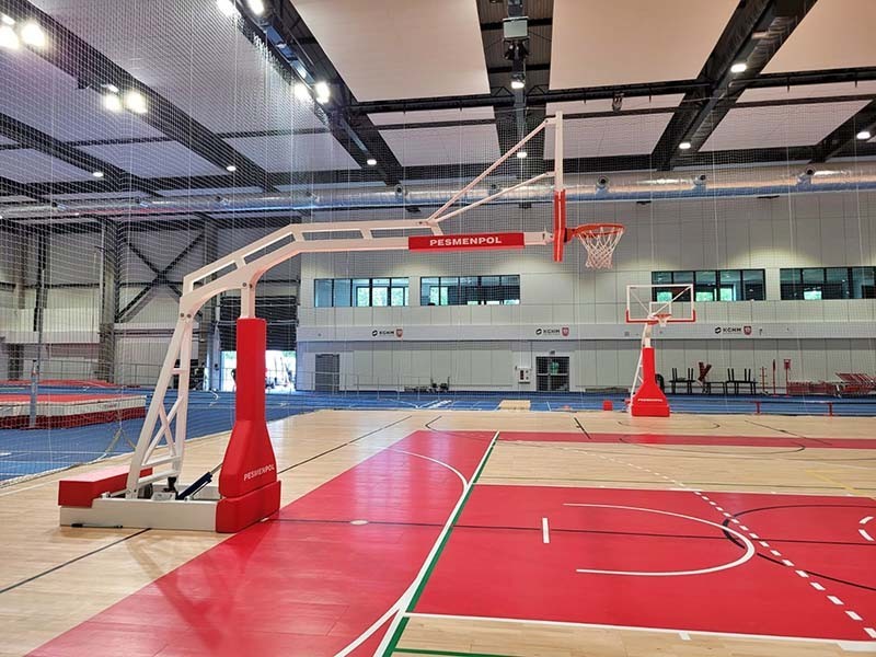 Portable basketball...