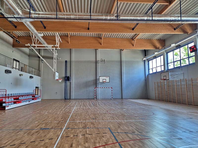 Sports hall equipment –...