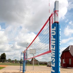 Protective pads for beach volleyball posts (profile 116x76, 80x80 mm)