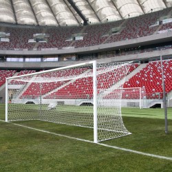 Professional aluminum football goals 7,32x2,44 m