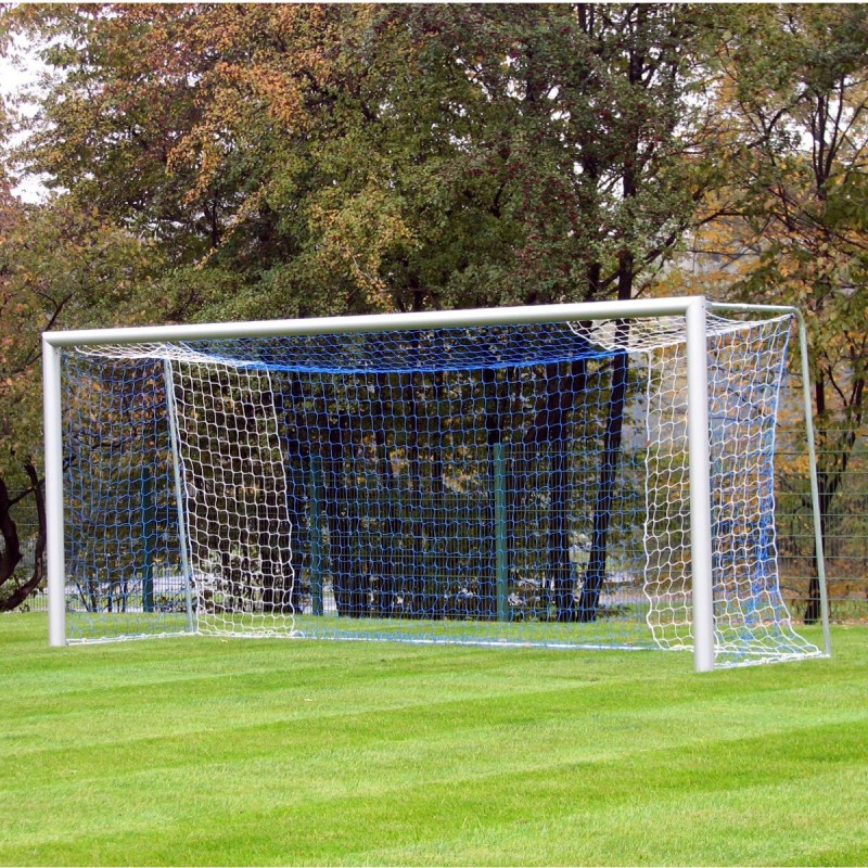 Football goals 5x2 m, oval aluminum profile