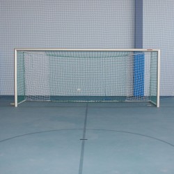 Football goals 5x2 m, oval aluminum profile