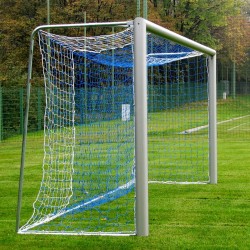 Football goals 5x2 m, oval aluminum profile