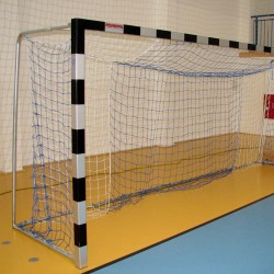Football goals 5x2 m, square profile