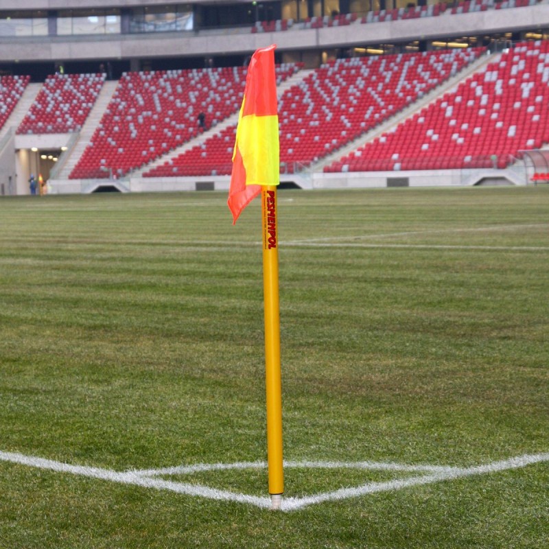 Corner flag mounted in the sleeve, Φ 30 mm Corner flag mounted in the sleeve, Φ 30 mm