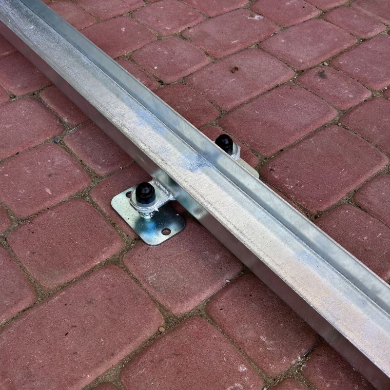 The running rail for telescopic tunnel The running rail for telescopic tunnel