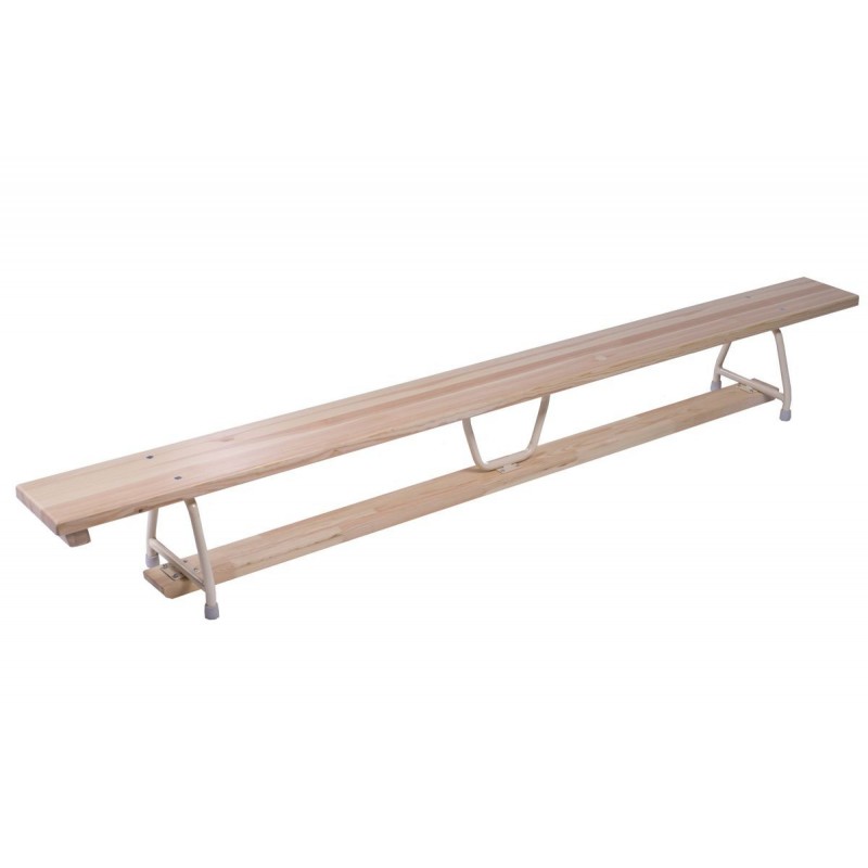 Gymnastic benches with metal legs Gymnastic benches with metal legs