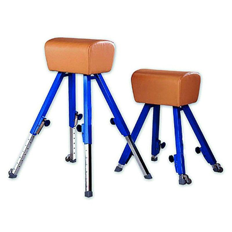 Vaulting buck with height adjustment Vaulting buck with height adjustment