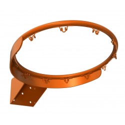 Reinforced basketball ring