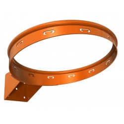 Reinforced basketball ring