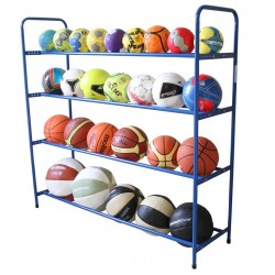Stationary stand for balls