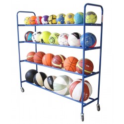 Mobile stand for balls