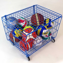 Bars trolley for balls