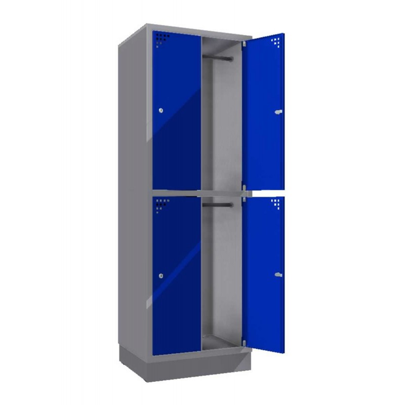 Steel safe locker with 4 compartments Steel safe locker with 4 compartments