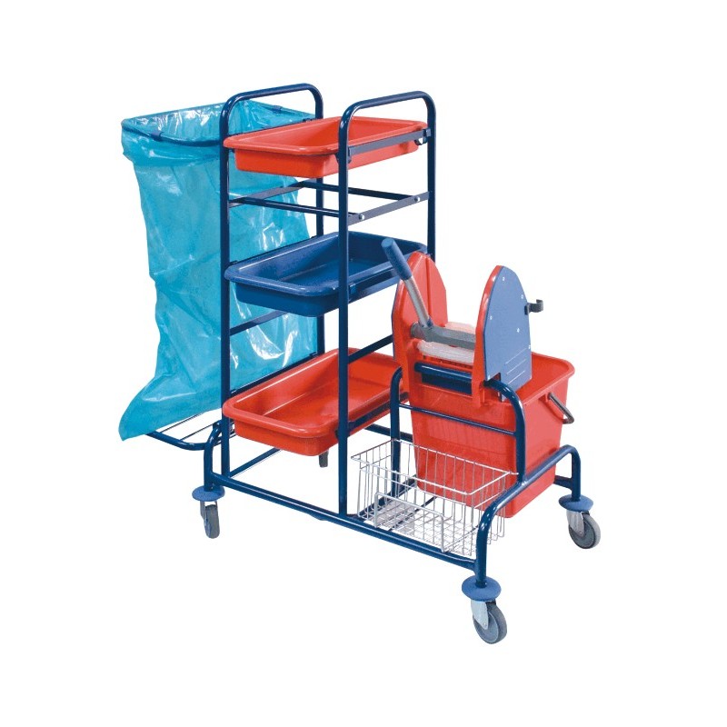 Single cleaning kit, powder coated Single cleaning kit, powder coated