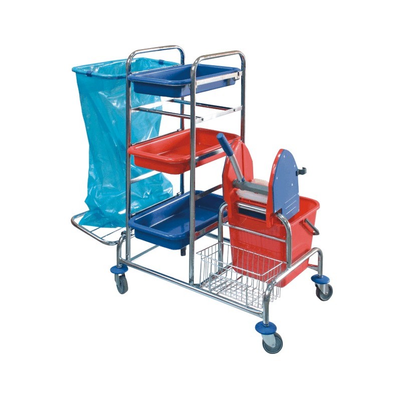 Single cleaning kit, chromed Single cleaning kit, chromed