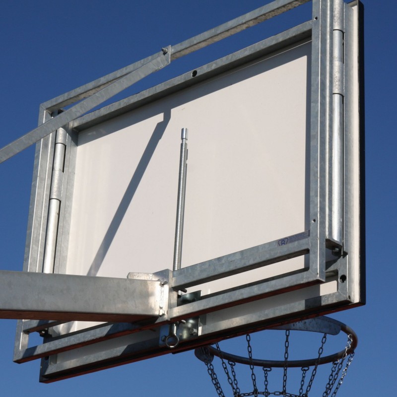 Height adjustment mechanism for basketball backboard 90x105 cm, hot dip galvanized Height adjustment mechanism for basketball backboard 90x105 cm, hot dip galvanized