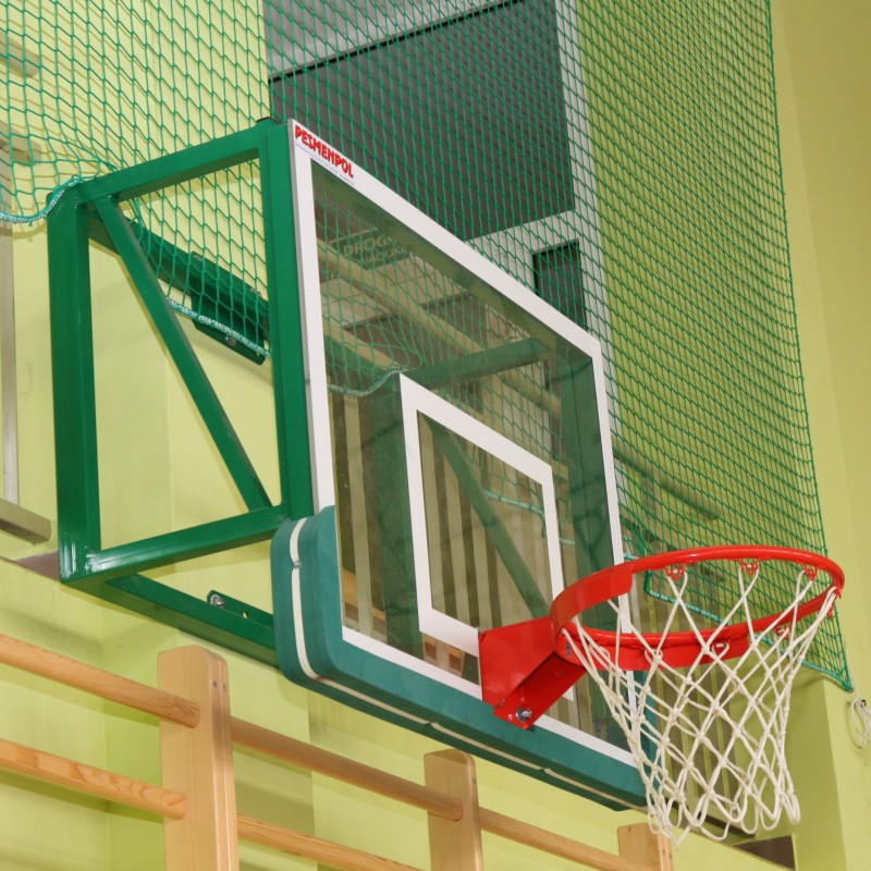 Stationary basketball structure