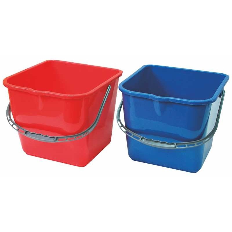 Bucket 20 l (red, blue)